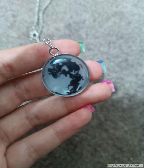 گردنبند ماه شبتاب دخترانه و پسرانه گردنبند ماه شبتاب دخترانه و پسرانه